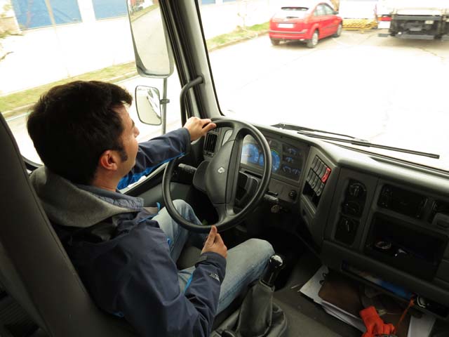 Desde La Moderna se imparten cursos destinados a profesionales, como el de Conducción Eficiente.